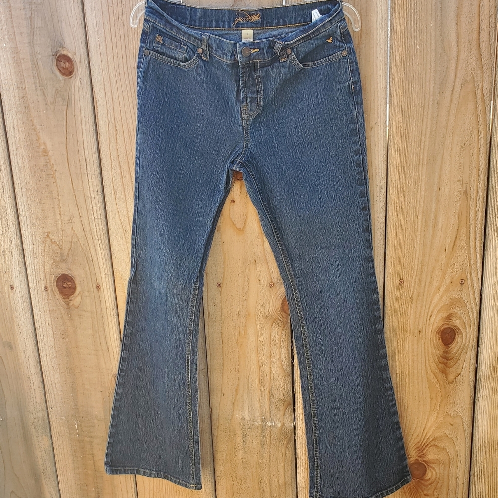 Women's Junior's Gxane Flared Jeans